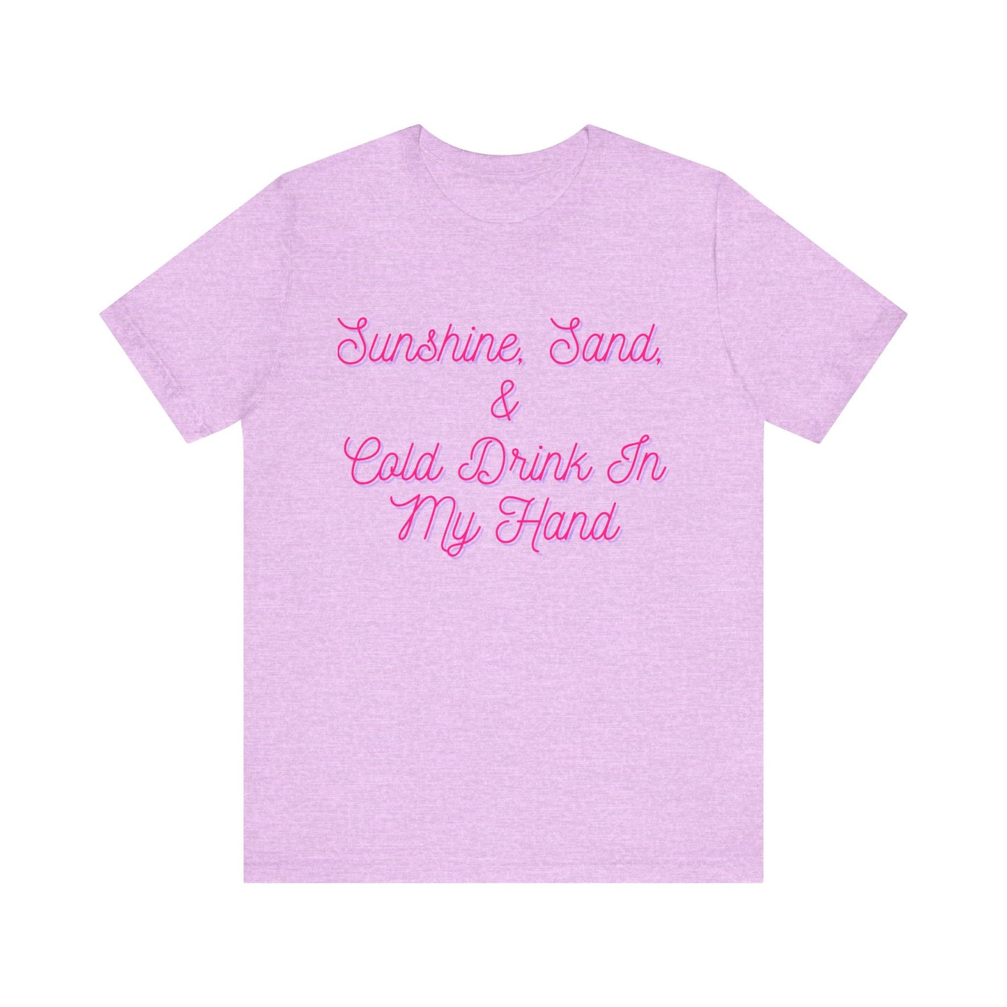 Sunshine & Sand T-Shirt – Beach Vibes Graphic Tee