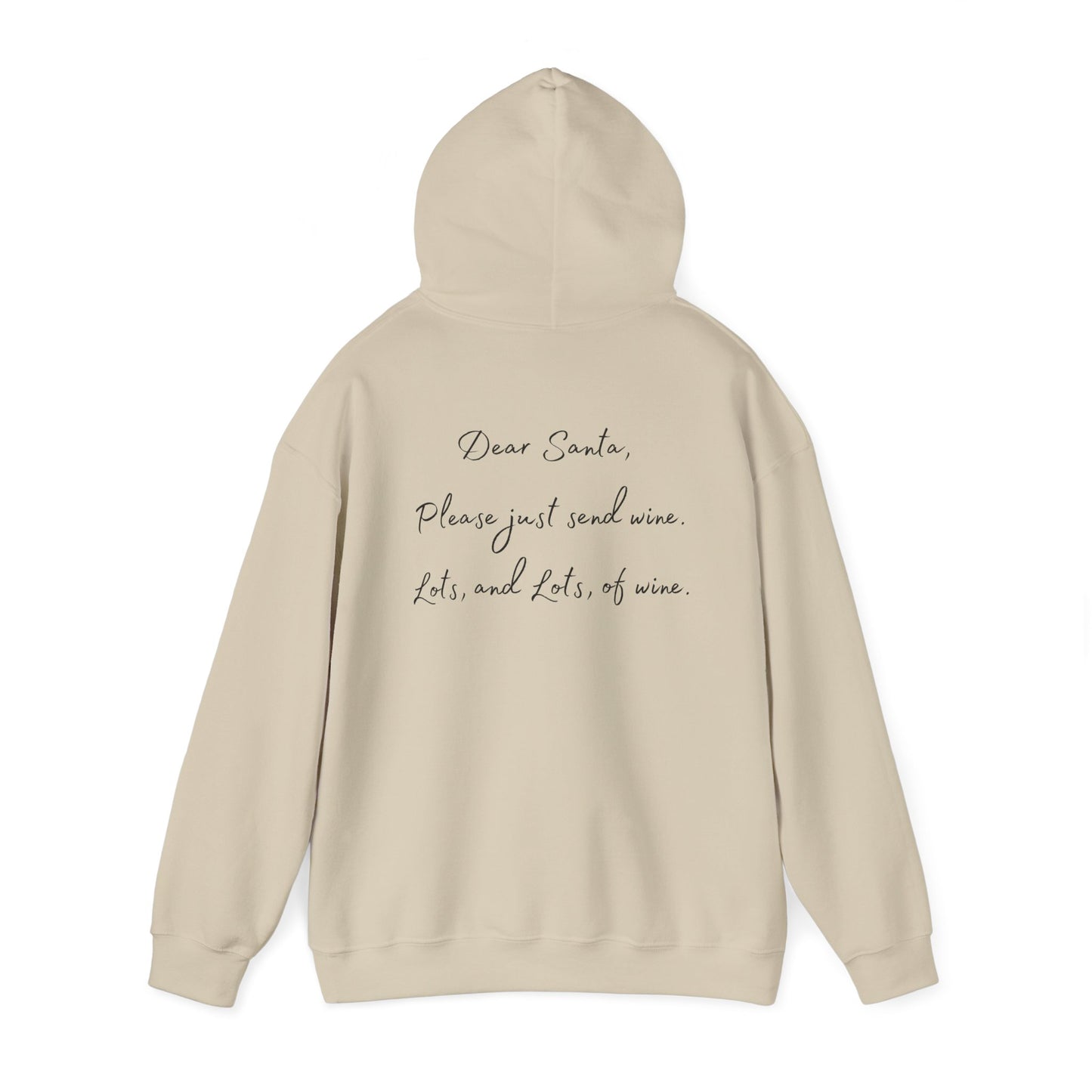 Dear Santa Send Wine Shirt – Funny Christmas Drinking Tee