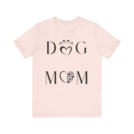 Dog Mom T-Shirt – Paw Print Pet Lover Tee