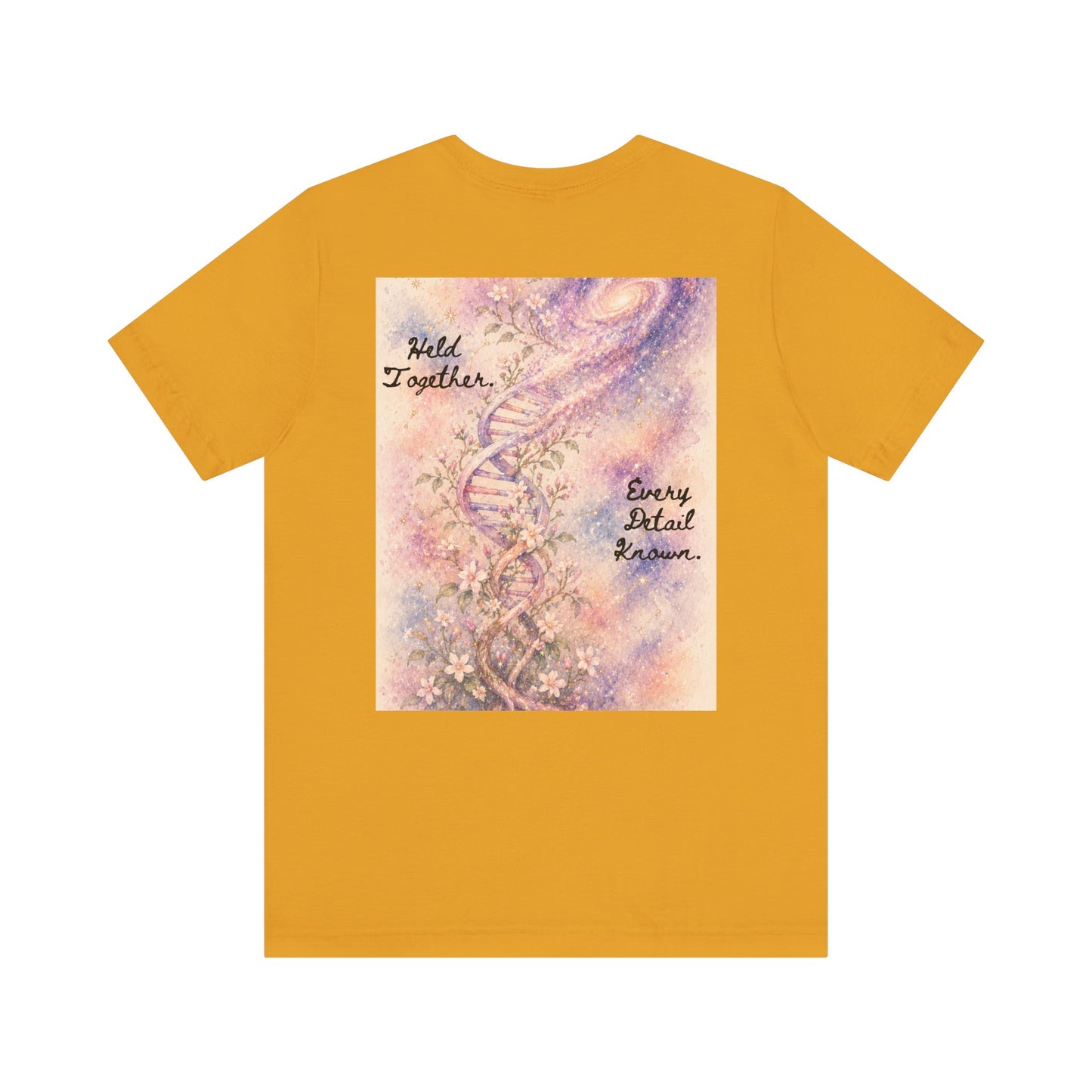 Held Together.  Every Detail Known   -    Unisex Jersey Short Sleeve Tee