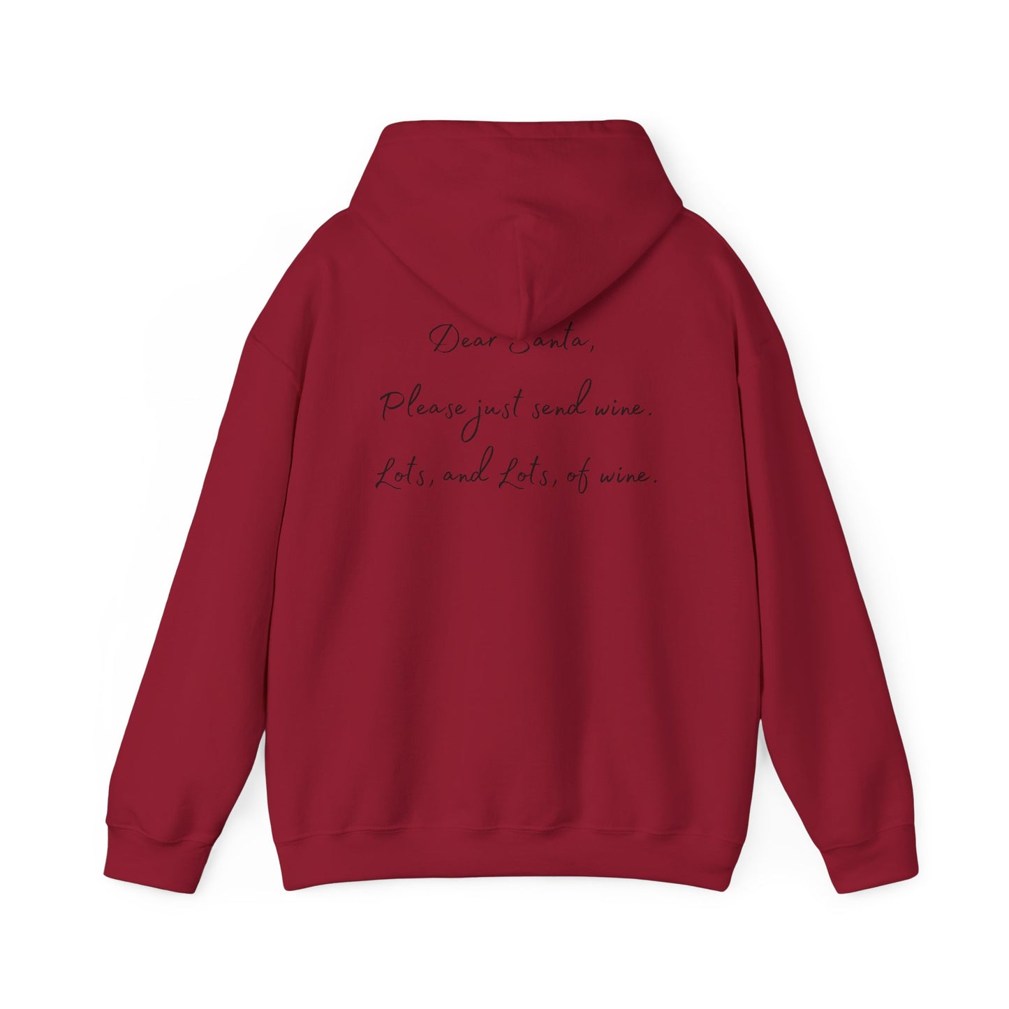 Dear Santa Send Wine Shirt – Funny Christmas Drinking Tee