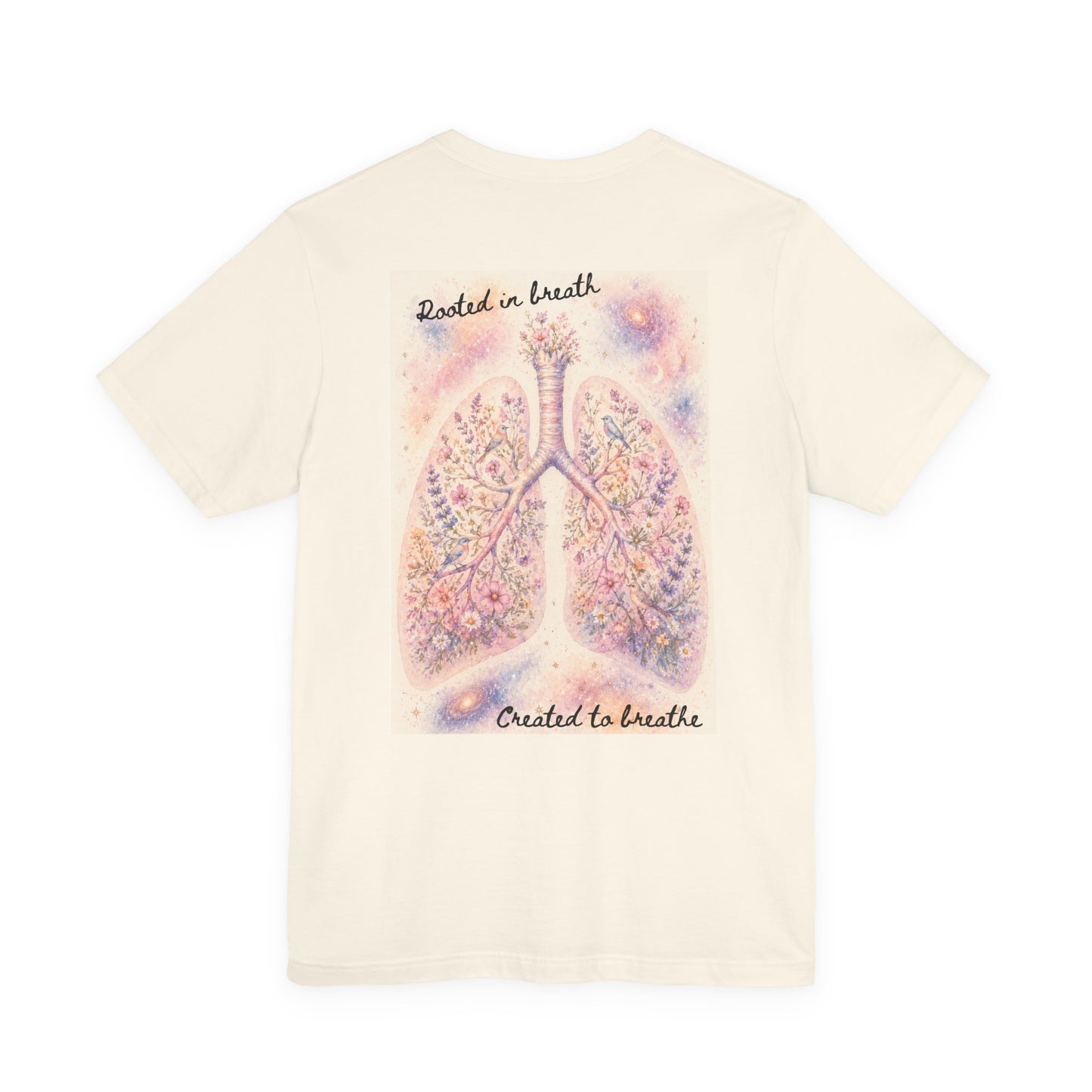 Rooted in breath    -   Unisex Jersey Short Sleeve Tee