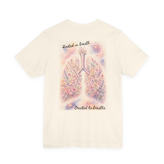 Rooted in breath    -   Unisex Jersey Short Sleeve Tee