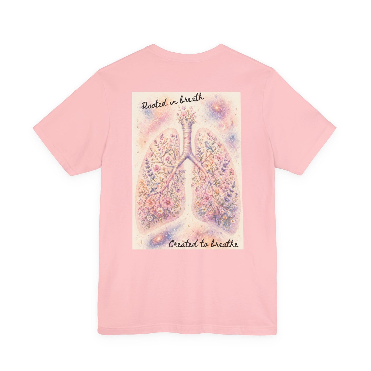 Rooted in breath    -   Unisex Jersey Short Sleeve Tee