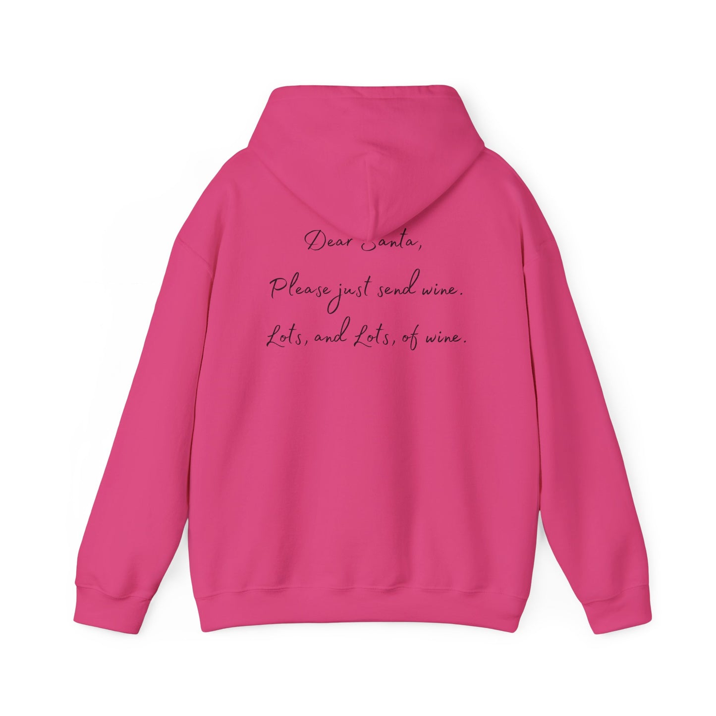 Dear Santa Send Wine Shirt – Funny Christmas Drinking Tee