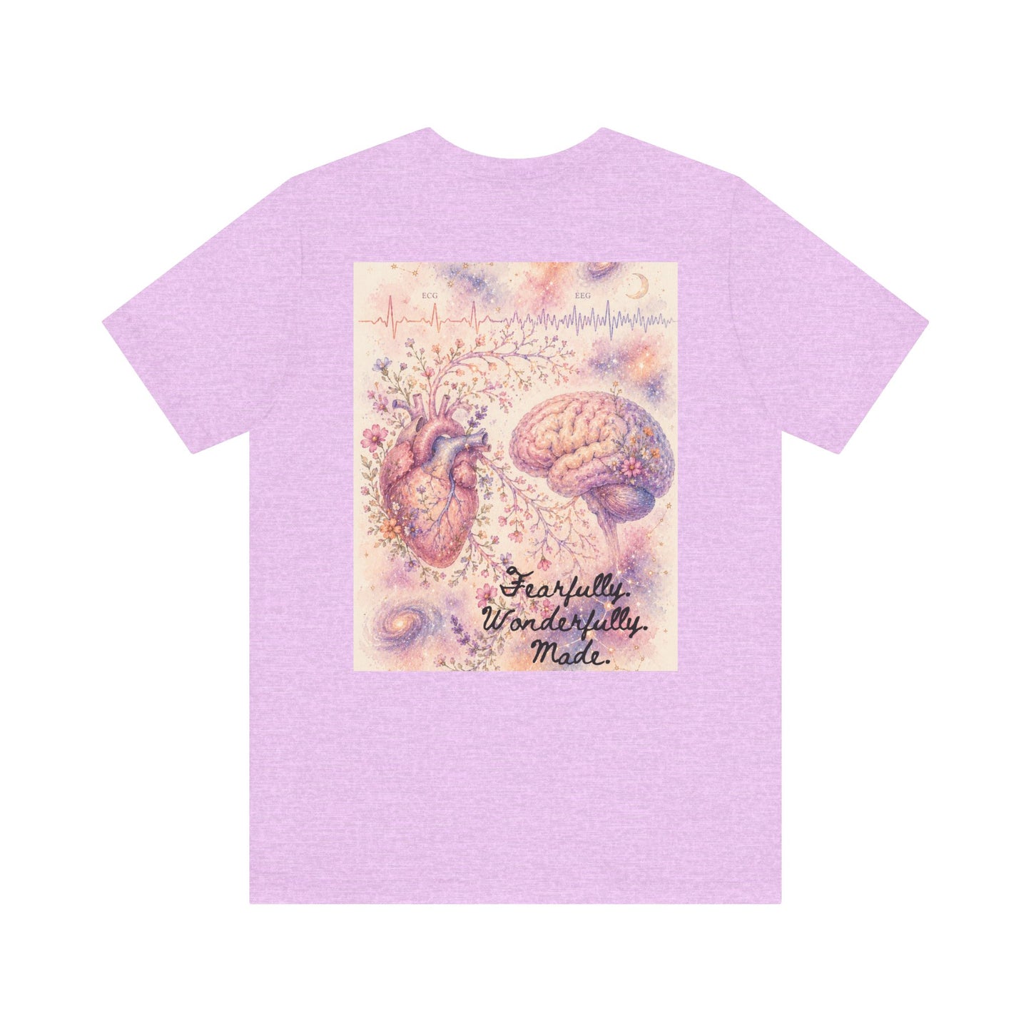 Fearfully. Wonderfully. Made.  -  Unisex Jersey Short Sleeve Tee