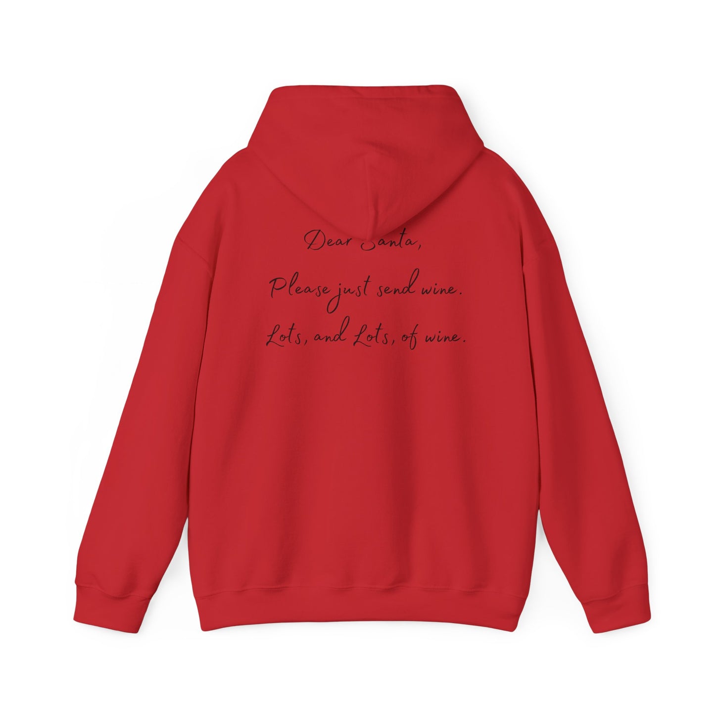 Dear Santa Send Wine Shirt – Funny Christmas Drinking Tee
