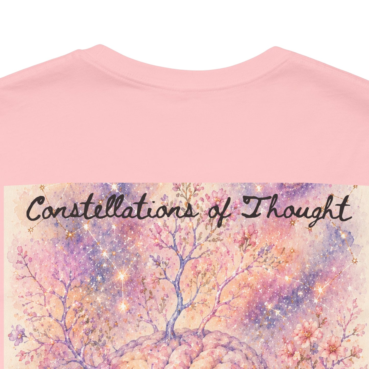 Constellations of Thought   A Universe Within  -  Unisex Jersey Short Sleeve Tee