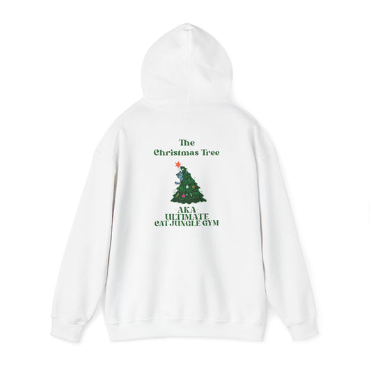 Cat Christmas Tree Shirt – Funny Holiday Cat Tee