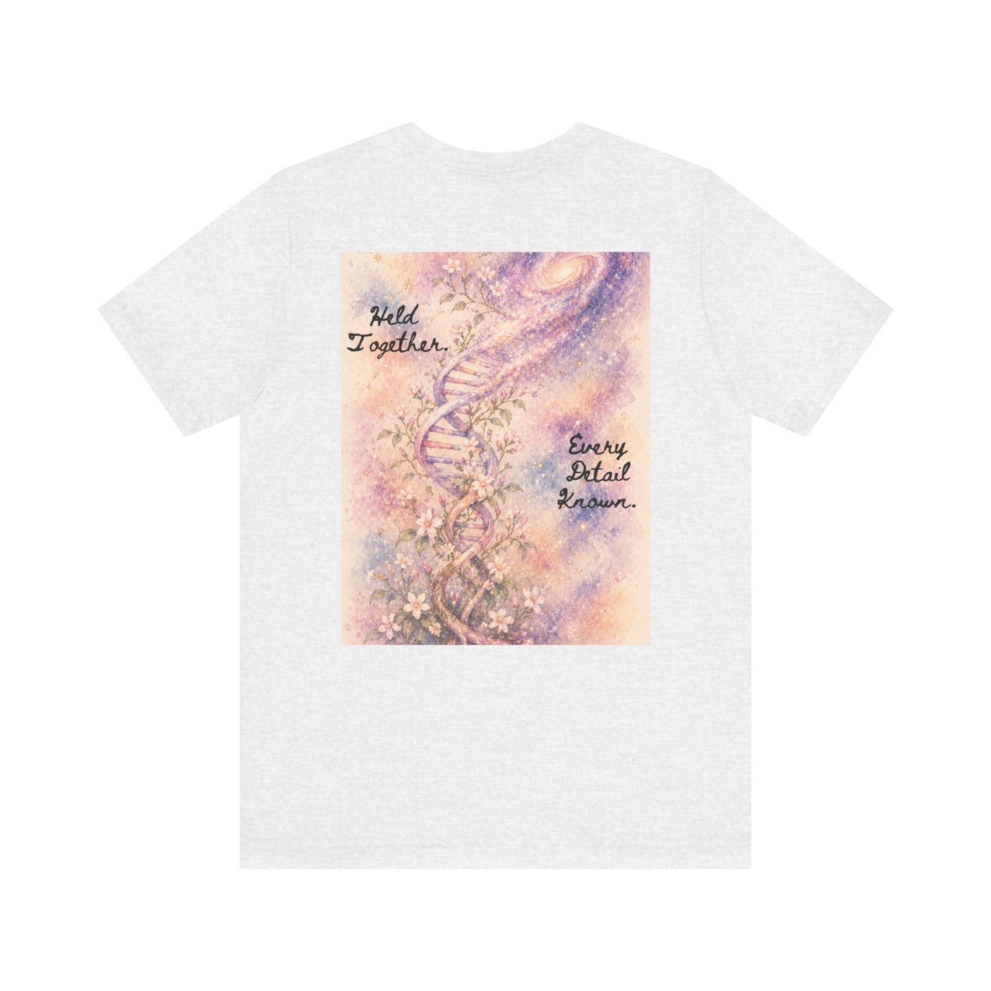 Held Together.  Every Detail Known   -    Unisex Jersey Short Sleeve Tee