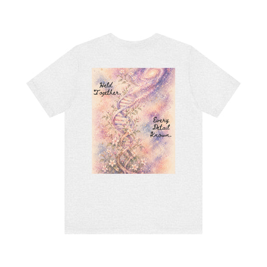 Held Together.  Every Detail Known   -    Unisex Jersey Short Sleeve Tee