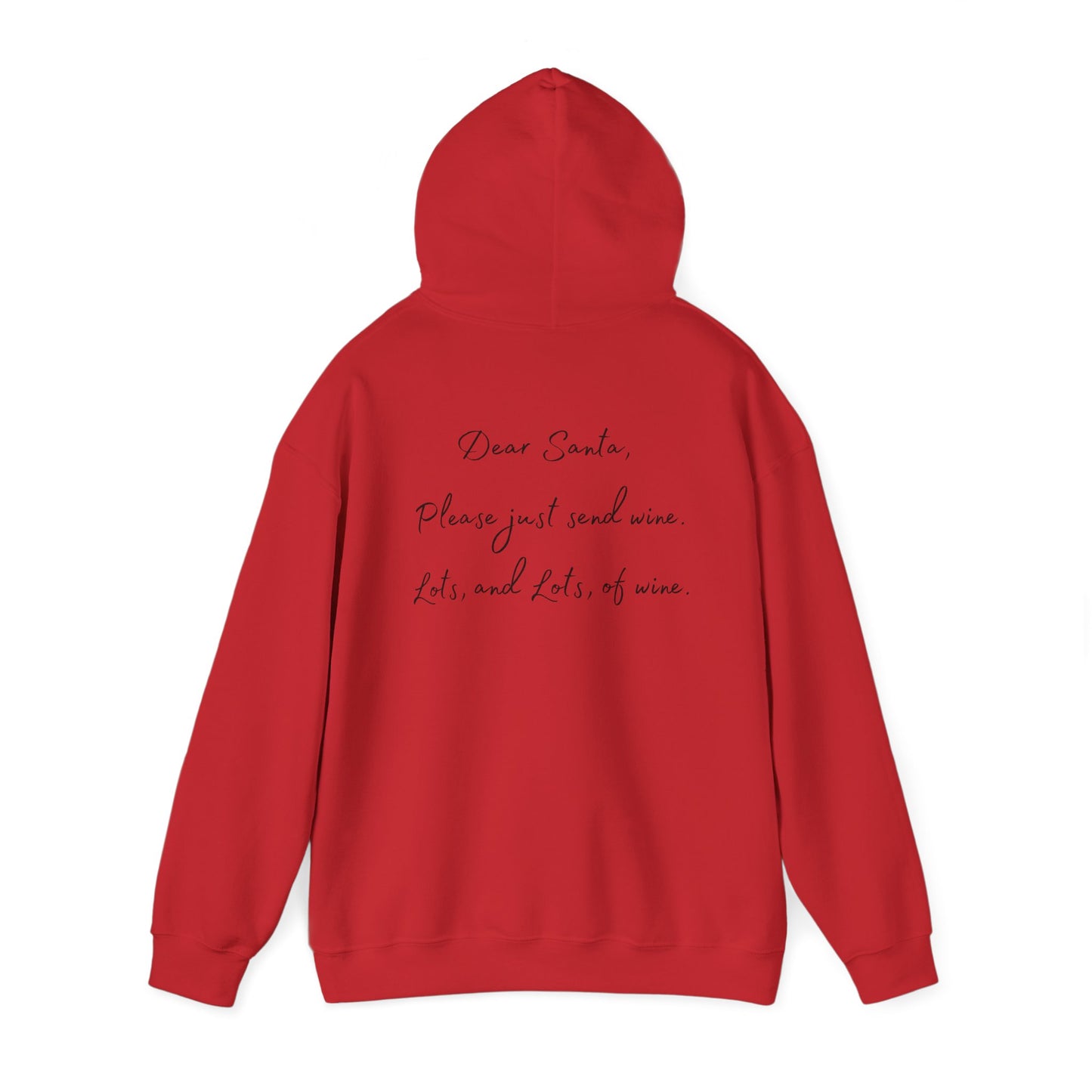 Dear Santa Send Wine Shirt – Funny Christmas Drinking Tee