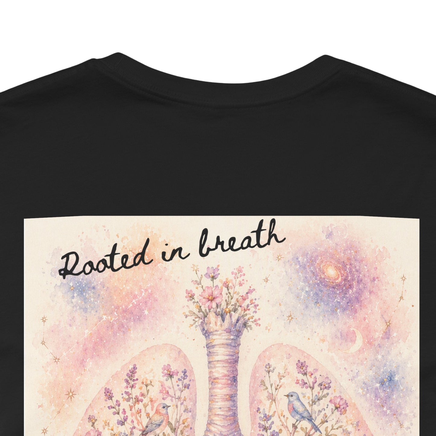 Rooted in breath    -   Unisex Jersey Short Sleeve Tee
