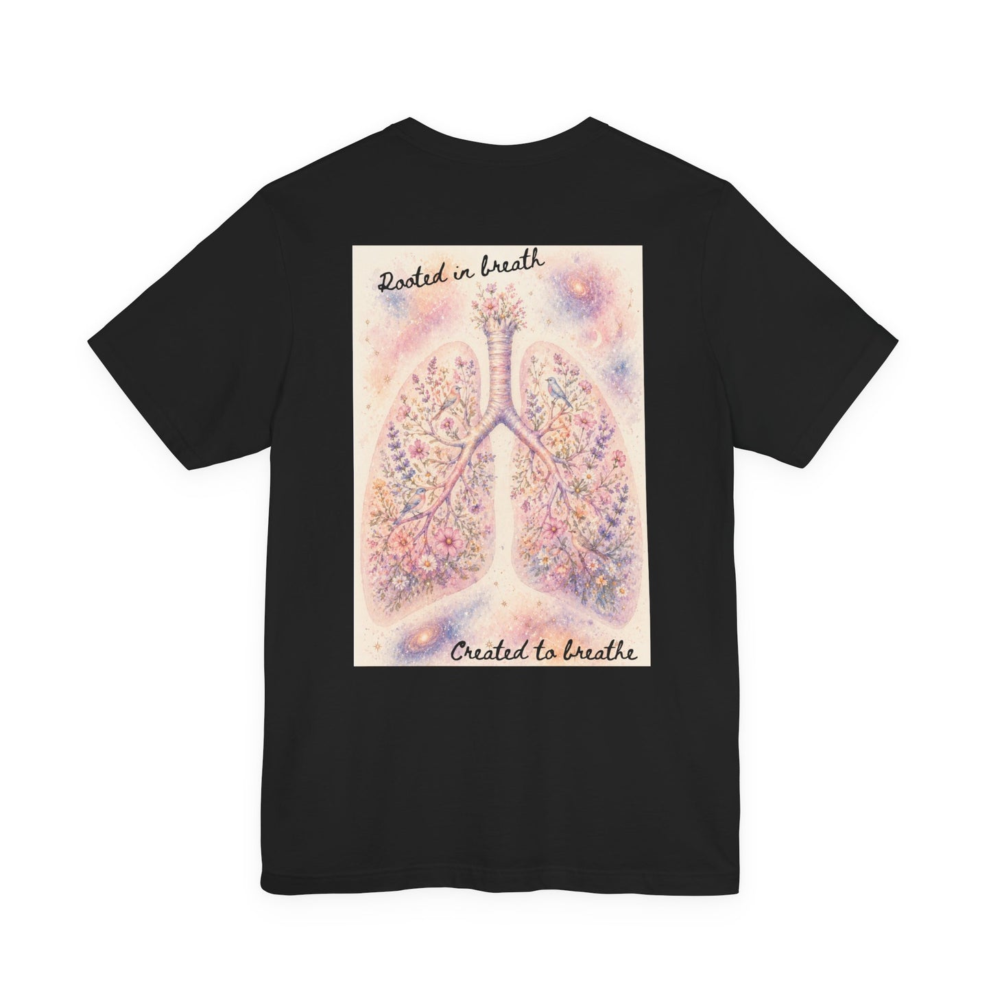 Rooted in breath    -   Unisex Jersey Short Sleeve Tee