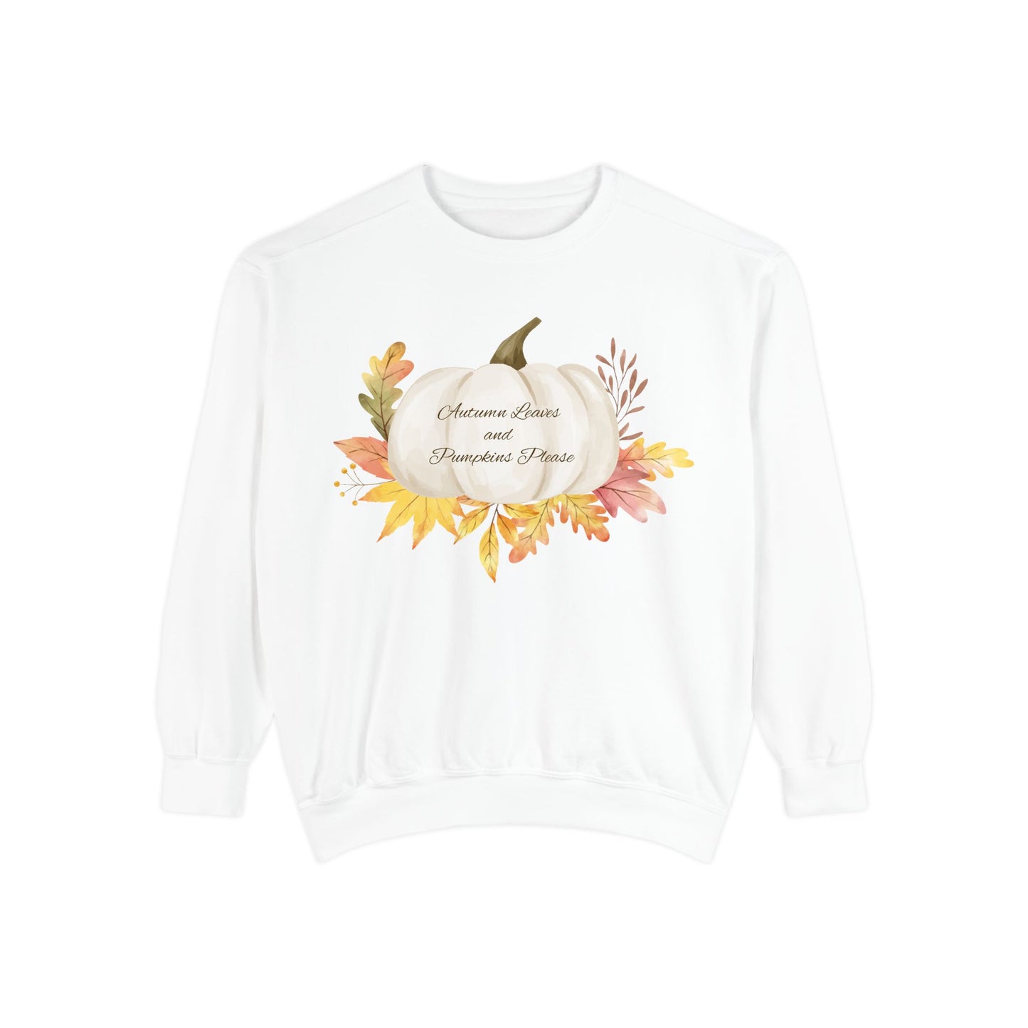Autumn Leaves and Pumpkins Please