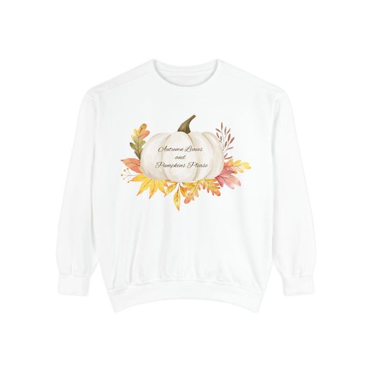Autumn Leaves and Pumpkins Please