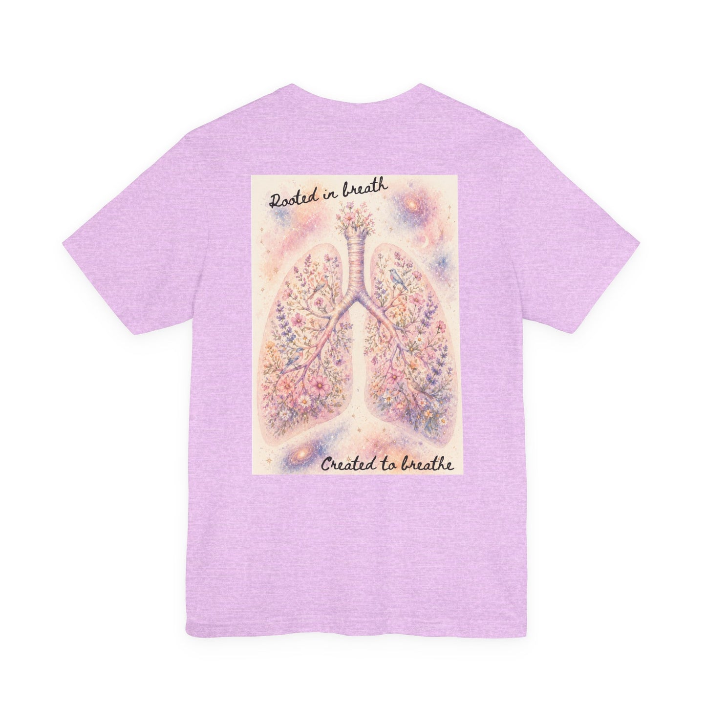 Rooted in breath    -   Unisex Jersey Short Sleeve Tee