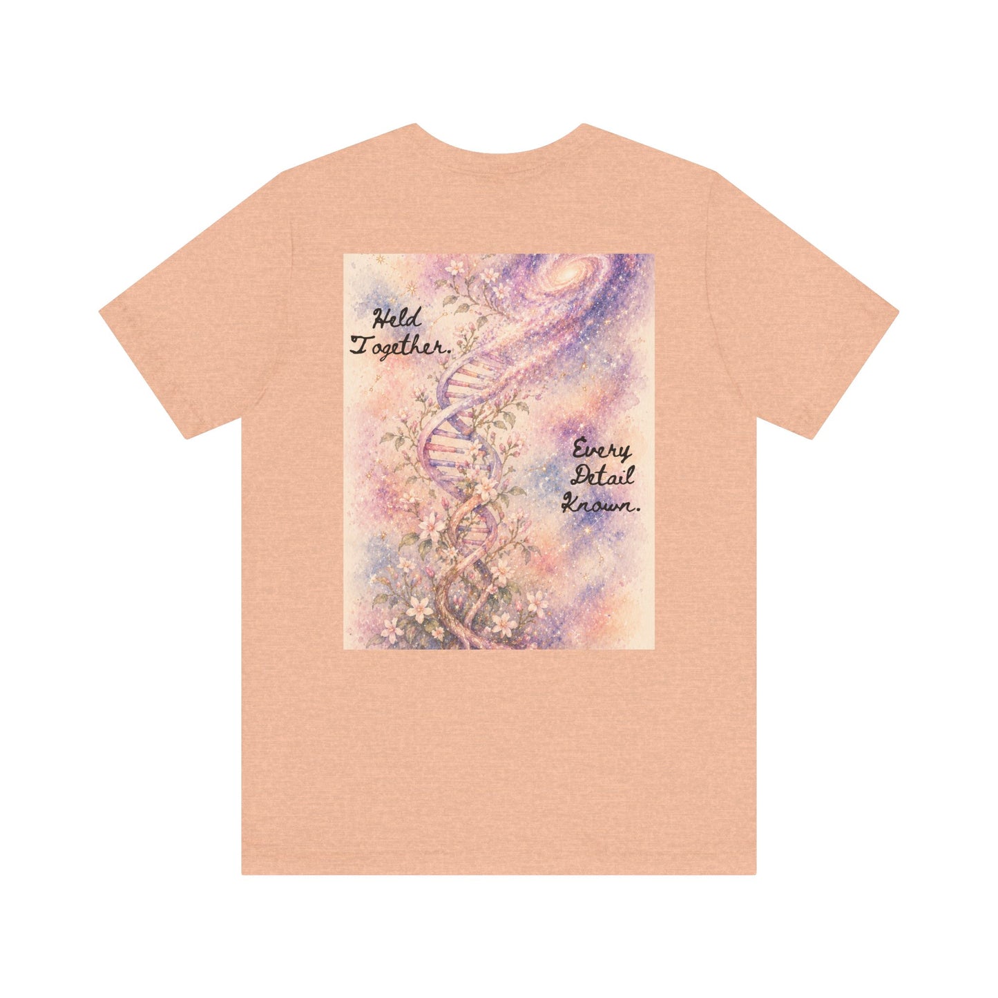 Held Together.  Every Detail Known   -    Unisex Jersey Short Sleeve Tee