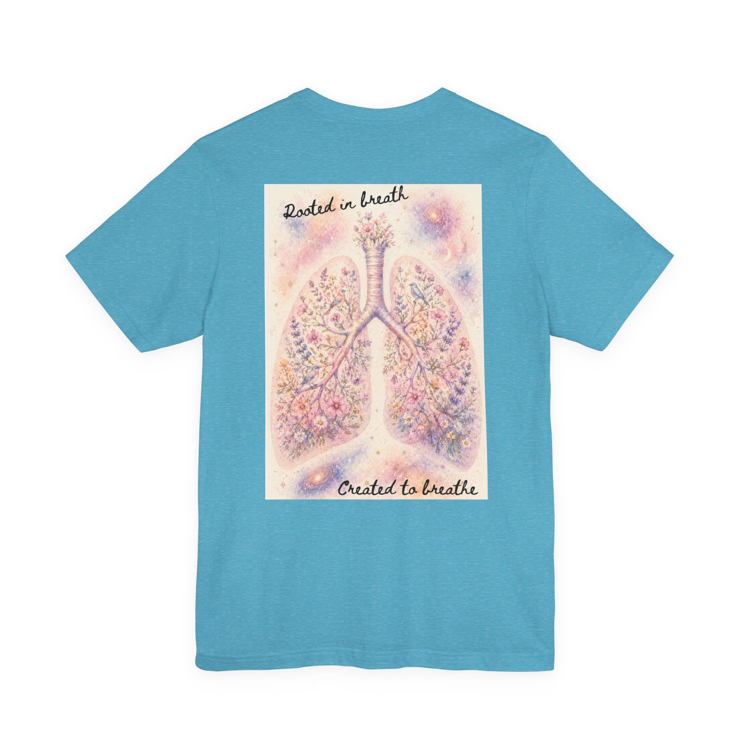 Rooted in breath    -   Unisex Jersey Short Sleeve Tee
