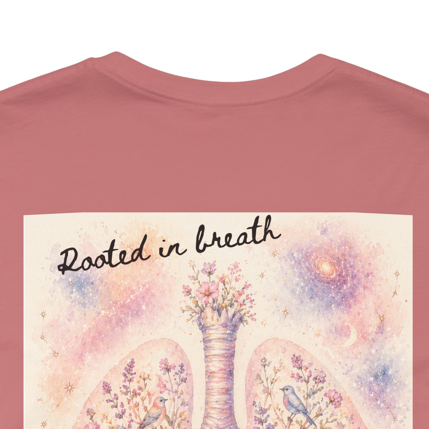 Rooted in breath    -   Unisex Jersey Short Sleeve Tee
