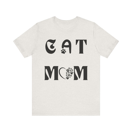 Cat Mom T-Shirt – Cute Cat Lover Graphic Tee