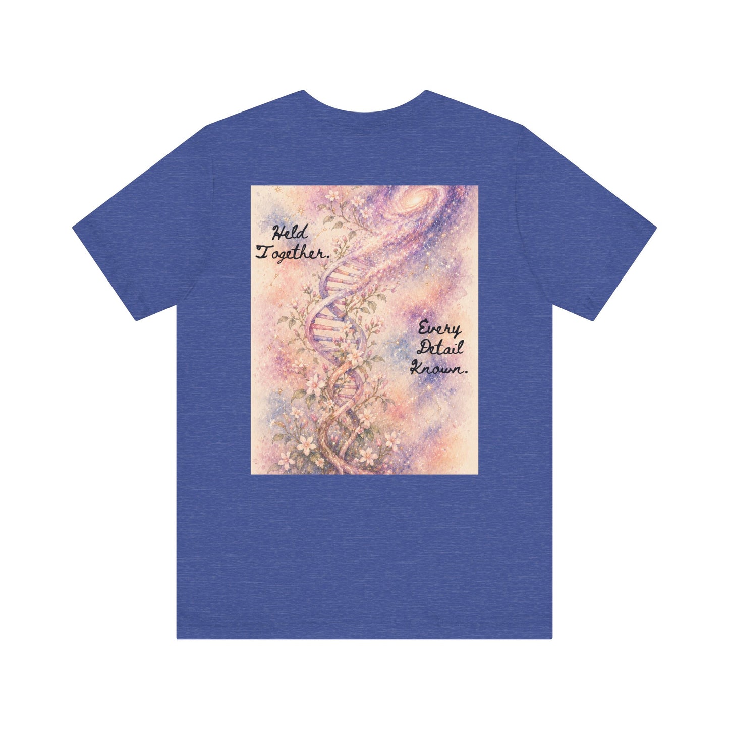 Held Together.  Every Detail Known   -    Unisex Jersey Short Sleeve Tee