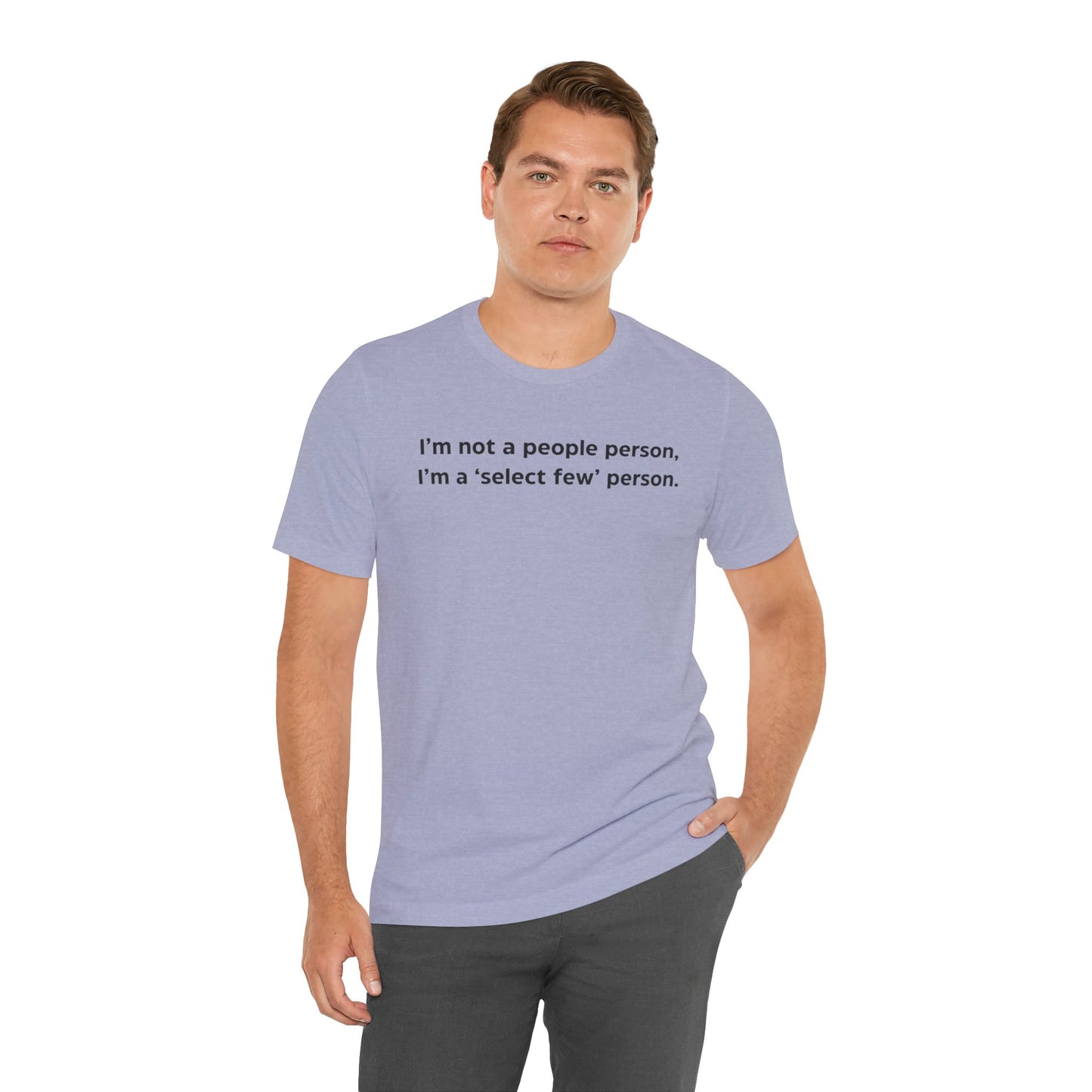 I'm not a people person