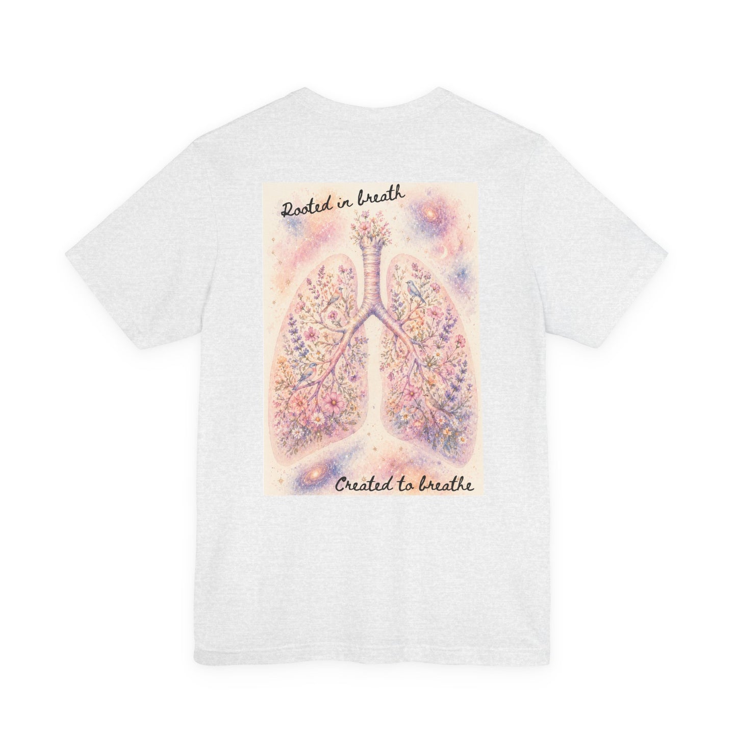 Rooted in breath    -   Unisex Jersey Short Sleeve Tee