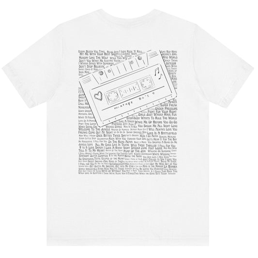 80s Mixtape T-Shirt – Vintage Cassette 80s Retro Tee