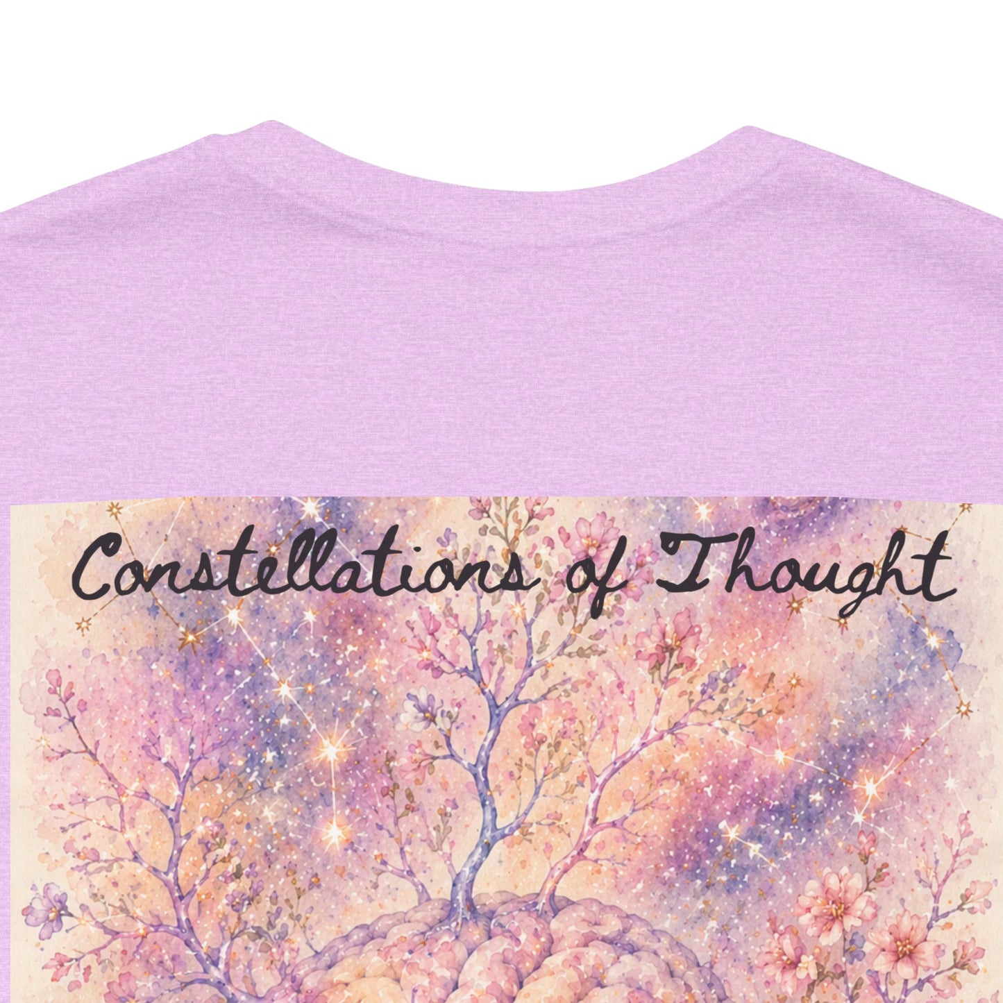Constellations of Thought   A Universe Within  -  Unisex Jersey Short Sleeve Tee