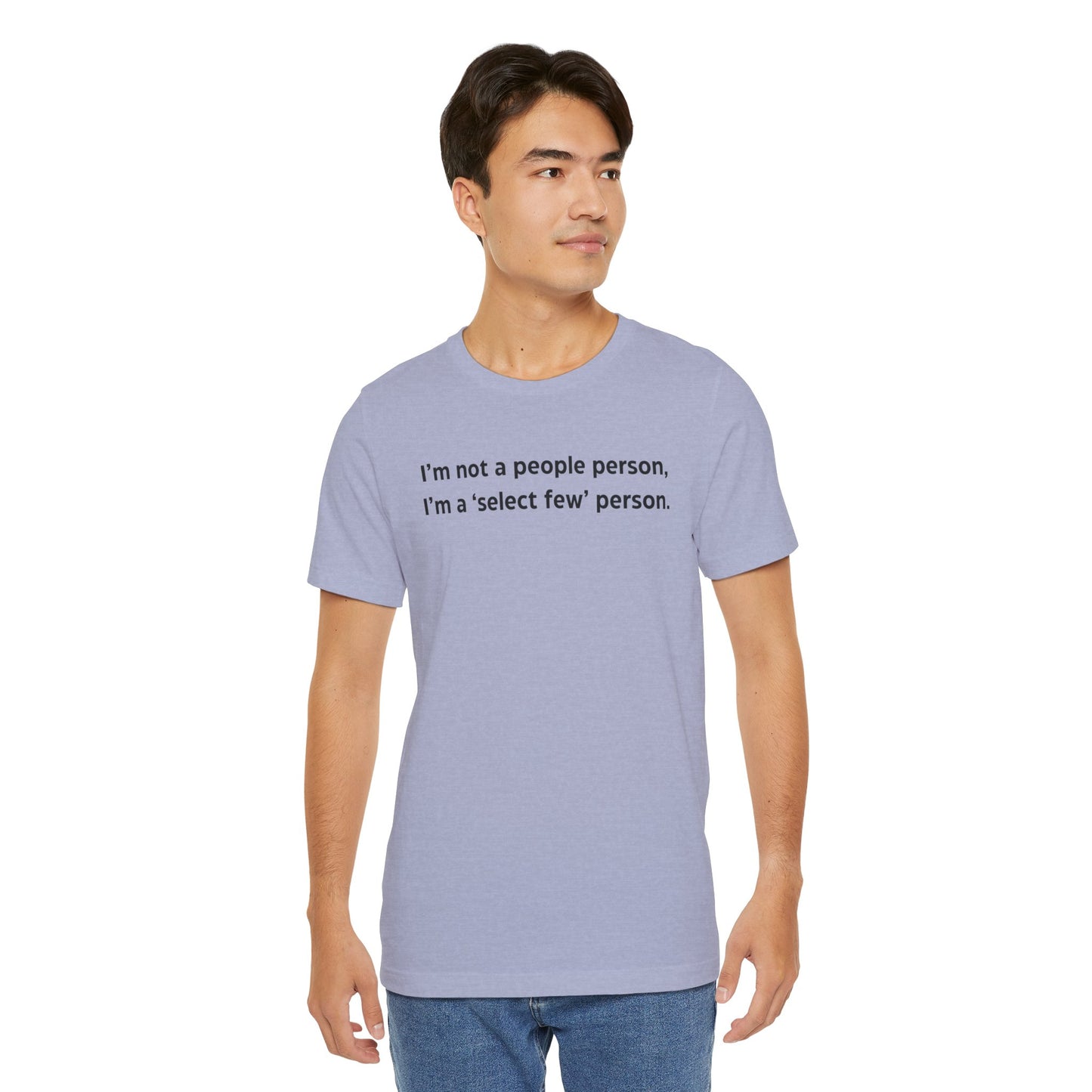 I'm not a people person
