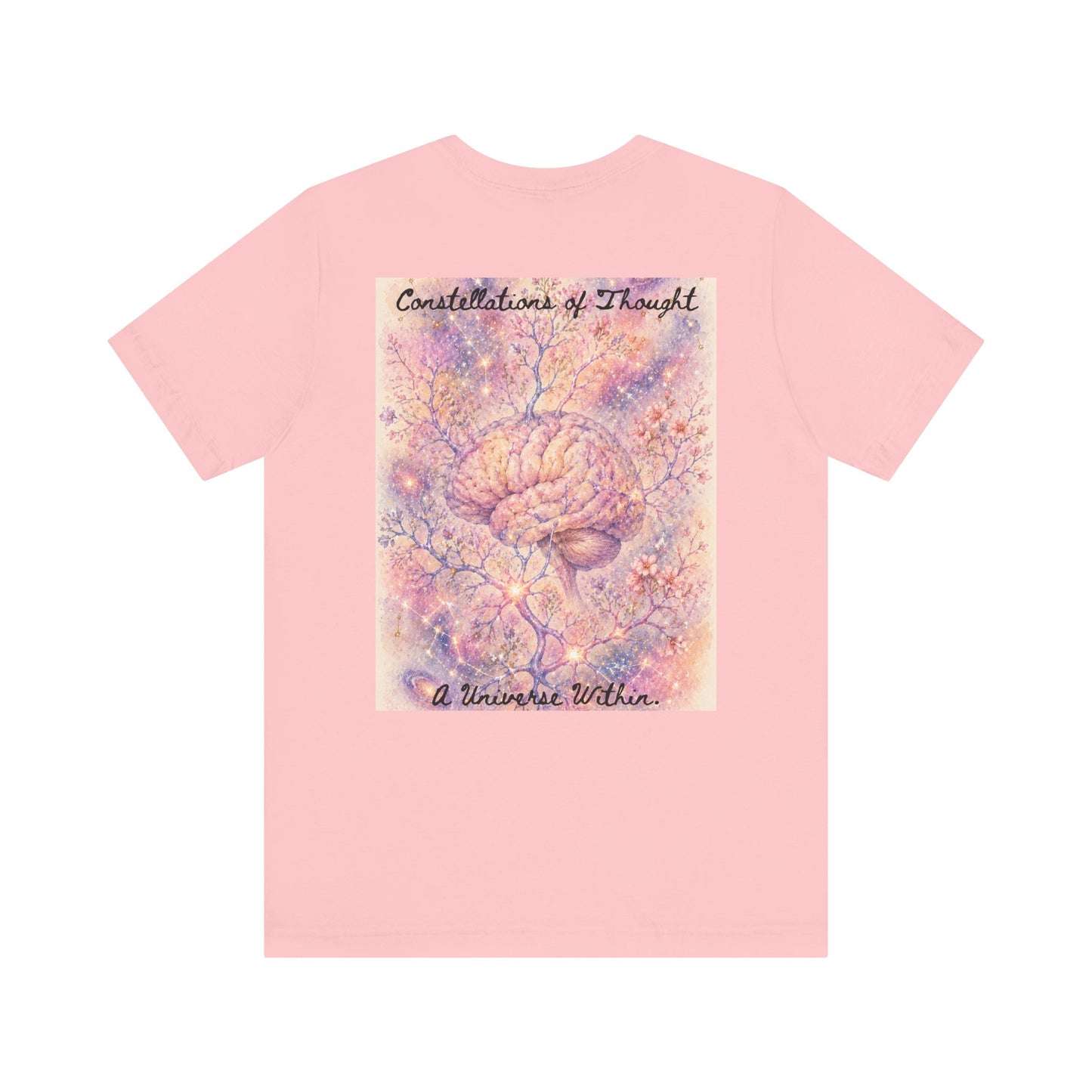 Constellations of Thought   A Universe Within  -  Unisex Jersey Short Sleeve Tee