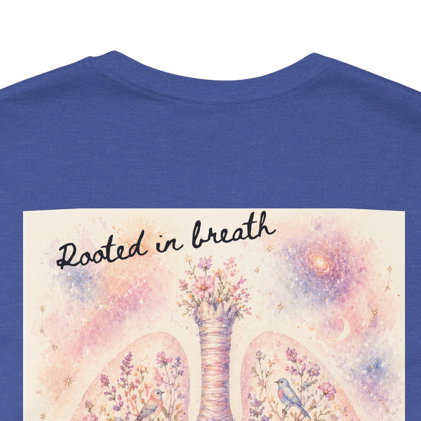 Rooted in breath    -   Unisex Jersey Short Sleeve Tee