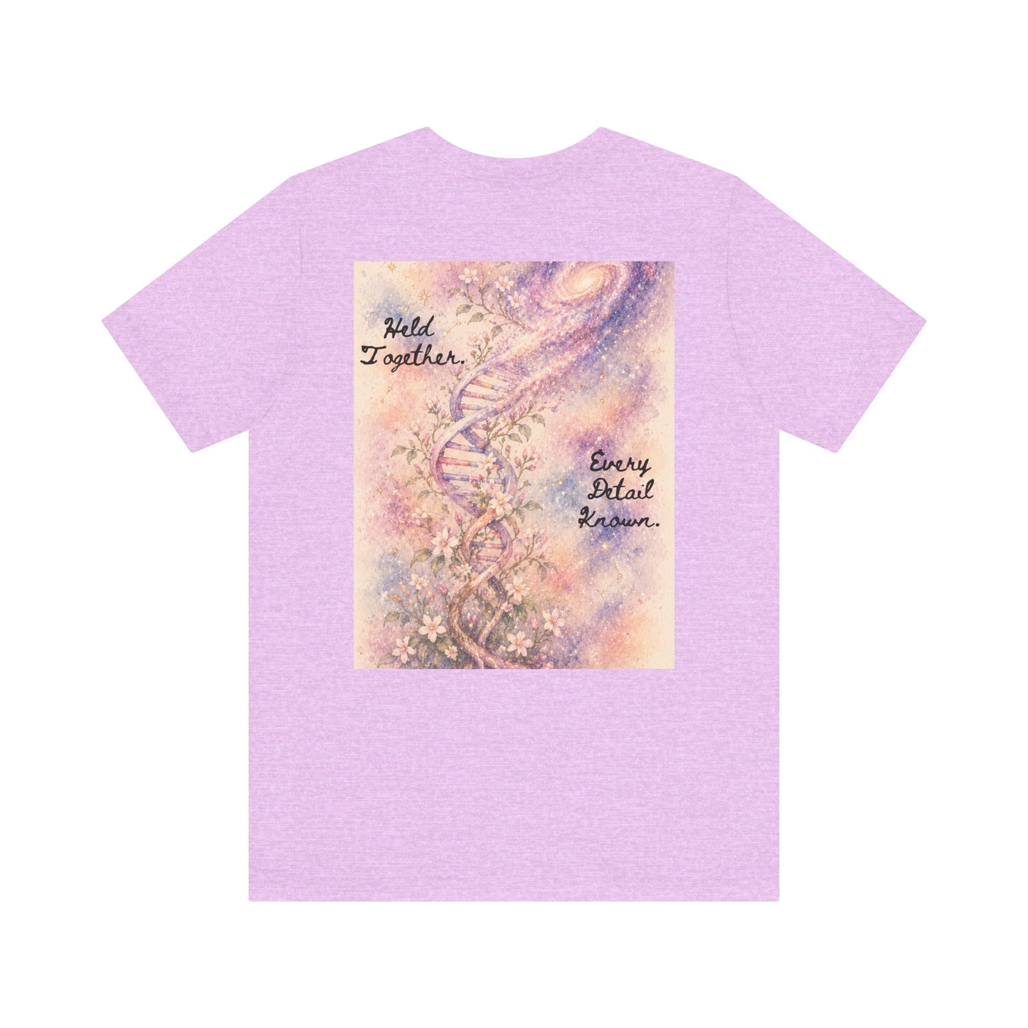 Held Together.  Every Detail Known   -    Unisex Jersey Short Sleeve Tee