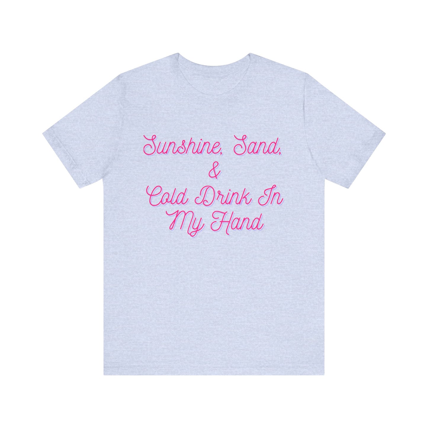 Sunshine & Sand T-Shirt – Beach Vibes Graphic Tee